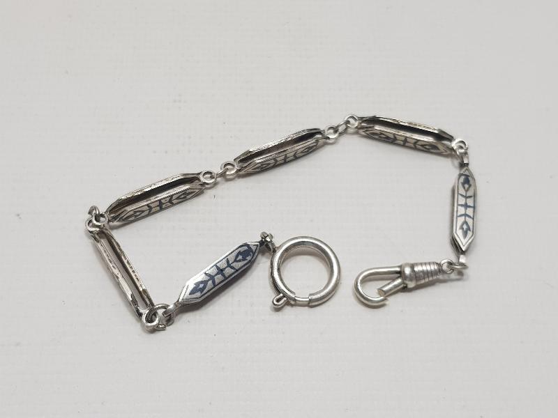 ANTİKA SAVATLI GÜMÜŞ PRIOR CEP SAATİ KÖSTEĞİ