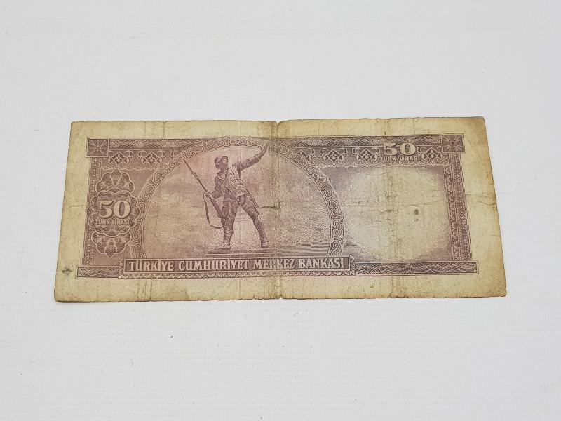 ASKER RESİMLİ KAĞIT 50 LİRA