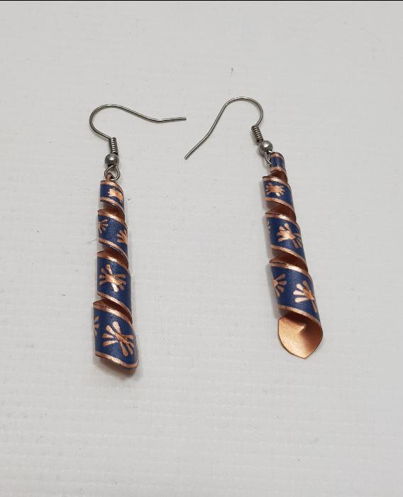 FARKLI FORMDA OTANTİK BAKIR KÜPE