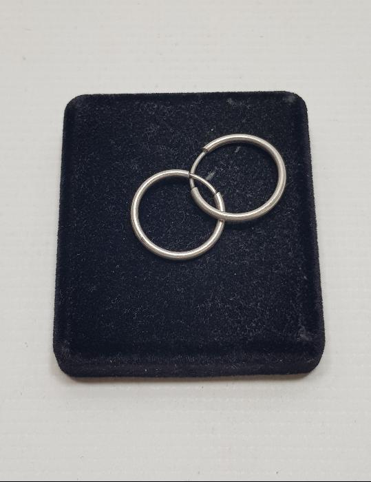 HALKA FORMLU GÜMÜŞ KÜPE