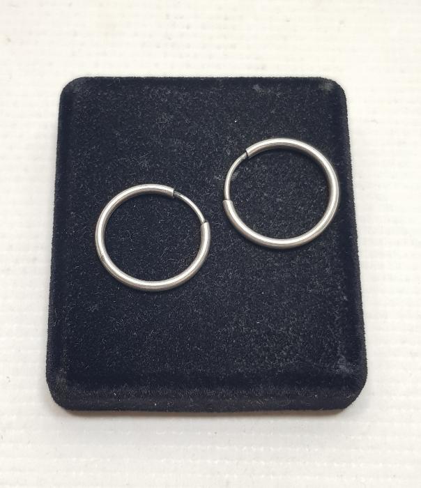 HALKA FORMLU GÜMÜŞ KÜPE