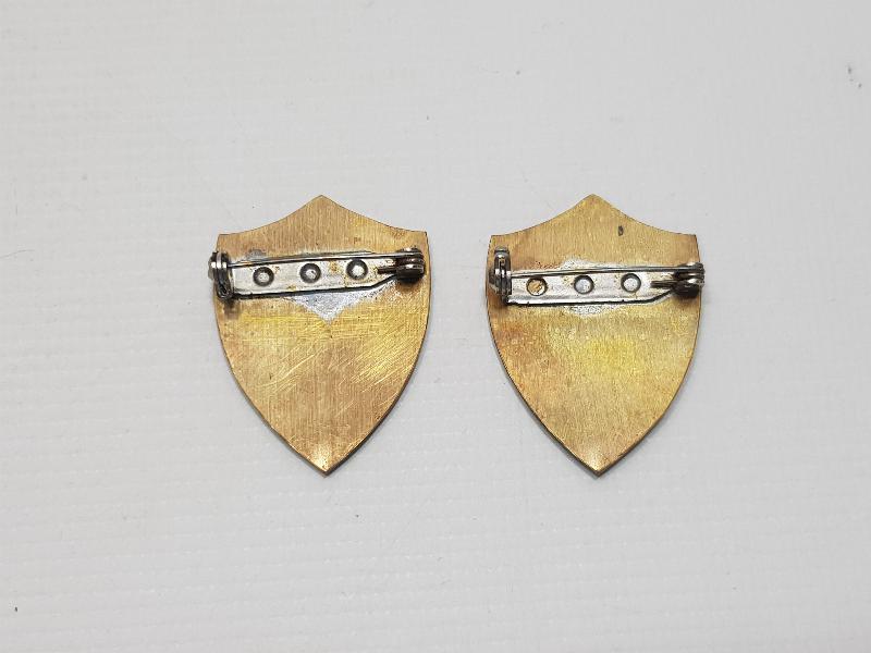 İKİ ADET NADİR ASKERİ BRÖVE