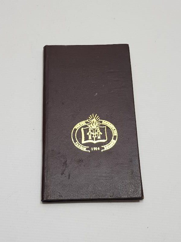 MİŞNE TORA ERMENİ YOKSUL ÖĞRENCİLERE YARDIM DERNEĞİ NOT DEFTERİ