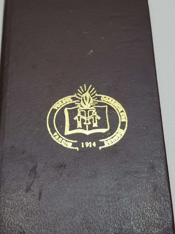 MİŞNE TORA ERMENİ YOKSUL ÖĞRENCİLERE YARDIM DERNEĞİ NOT DEFTERİ