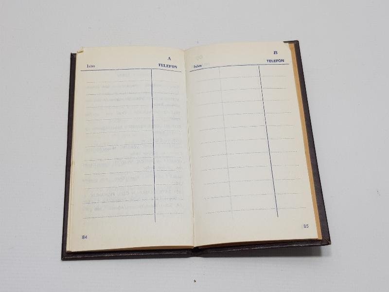 MİŞNE TORA ERMENİ YOKSUL ÖĞRENCİLERE YARDIM DERNEĞİ NOT DEFTERİ