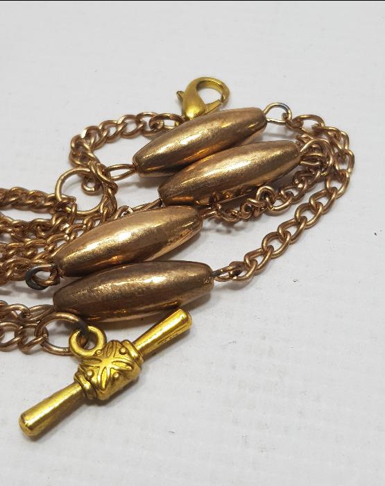 OSMANLI DÖNEMİ ALTIN KAPLAMA CEP SAATİ KÖSTEĞİ