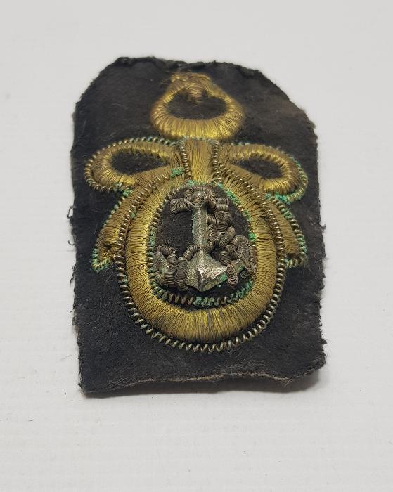 OSMANLI DÖNEMİ ALTIN SIRMA İŞLEMELİ DENİZCİ PAŞA BRÖVESİ 