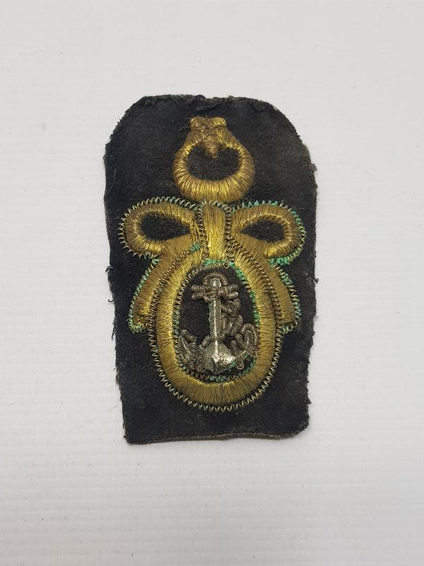 OSMANLI DÖNEMİ ALTIN SIRMA İŞLEMELİ DENİZCİ PAŞA BRÖVESİ 