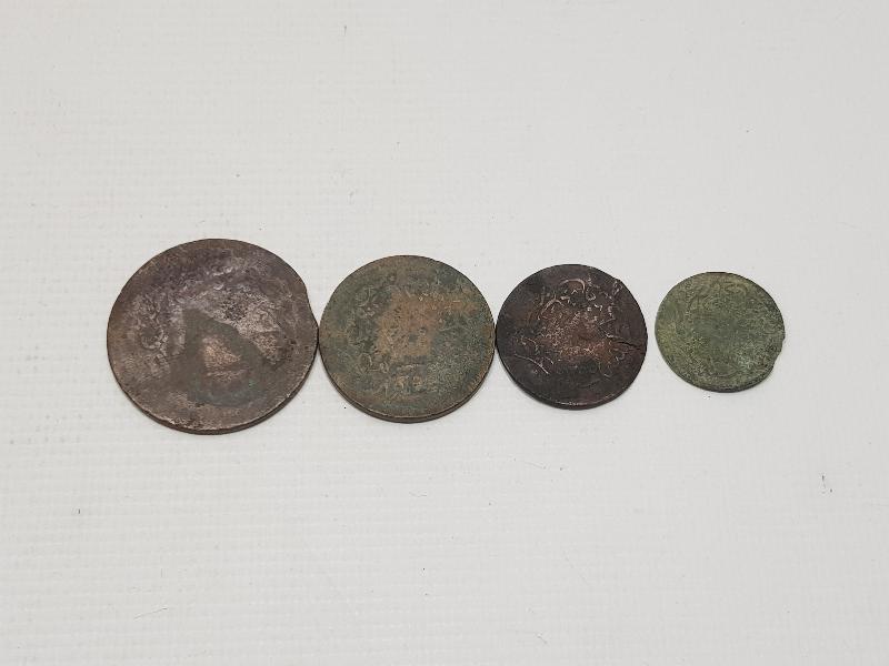 OSMANLI DÖNEMİ BAKIR 40-20-10-5 PARA LOTU 