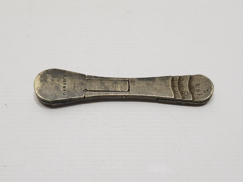 OSMANLI DÖNEMİ ERMENİ GARABED USTA YAPIMI NADİR KUYUMCU TERAZİSİ