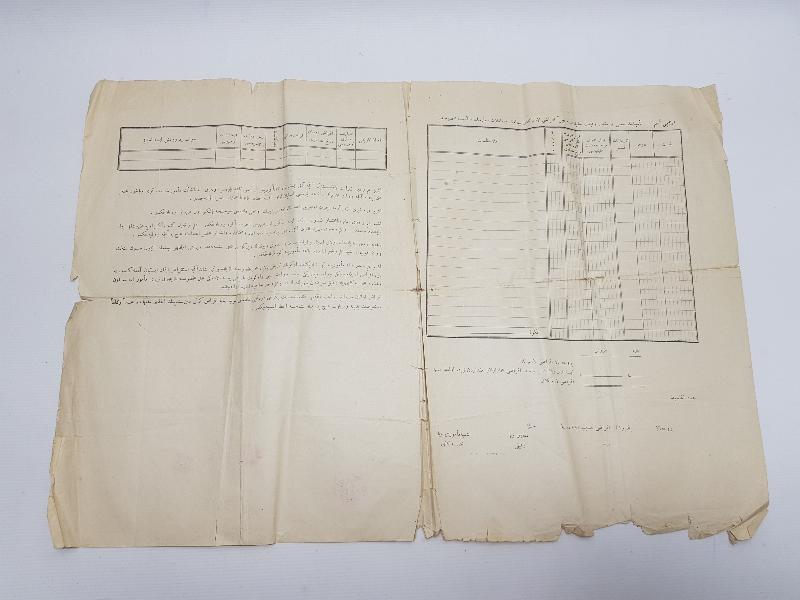 OSMANLI DÖNEMİ SÖZLEŞME