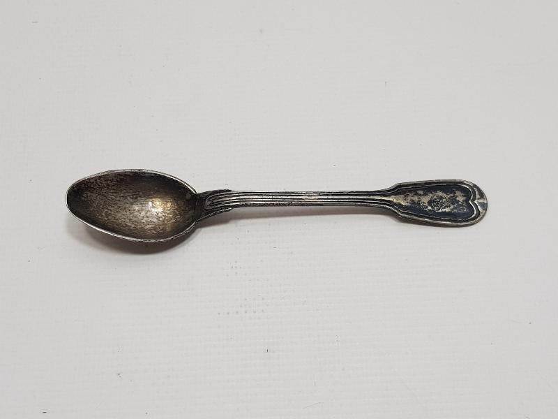 OSMANLI DÖNEMİ TUĞRALI GÜMÜŞ TATLI KAŞIĞI 