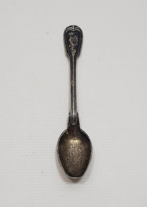 OSMANLI DÖNEMİ TUĞRALI GÜMÜŞ TATLI KAŞIĞI 