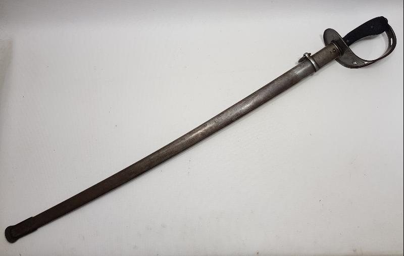 OSMANLI DÖNEMİ ÜZERİ YAZILI ÇOK NADİR SÜVARİ SUBAY KILICI