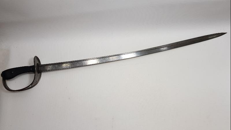 OSMANLI DÖNEMİ ÜZERİ YAZILI ÇOK NADİR SÜVARİ SUBAY KILICI