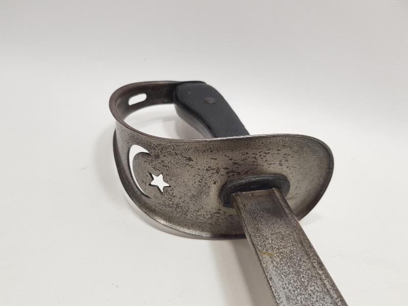 OSMANLI DÖNEMİ ÜZERİ YAZILI ÇOK NADİR SÜVARİ SUBAY KILICI