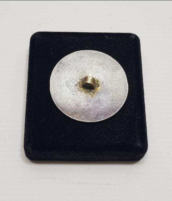 OSMANLI TUĞRALI SAVATLI GÜMÜŞ DÜĞME