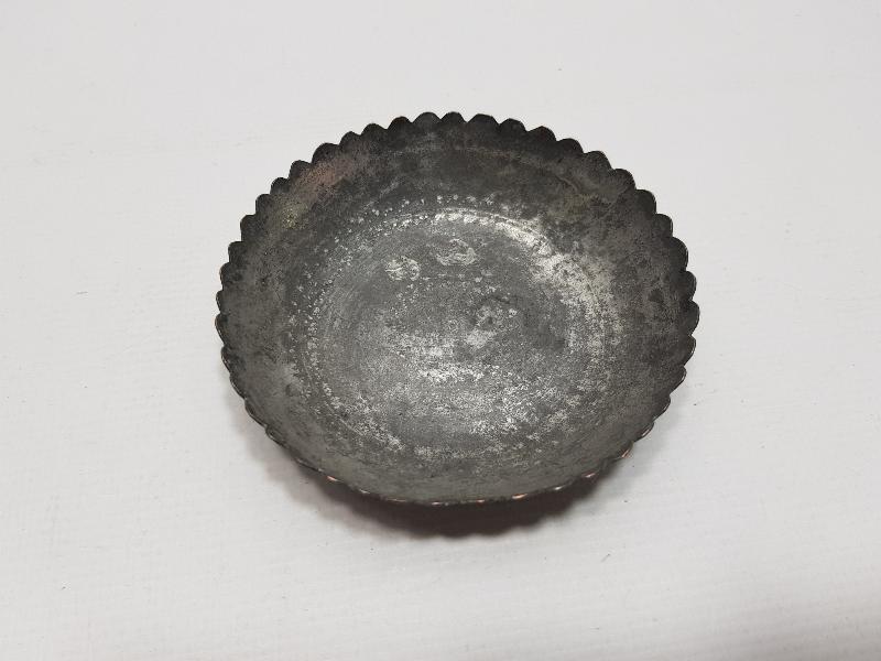 OSMANLICA DAMGALI BAKIR KINA TASI 