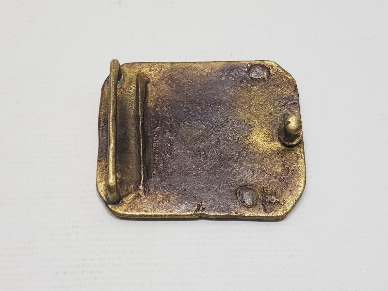 OSMANLICA DUYUN-U UMUMİYE YAZILI NADİR KEMER TOKASI