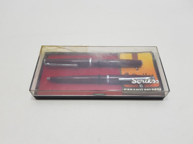 SCRIKSS DOLMA KALEM VE TÜKENMEZ KALEM SETİ