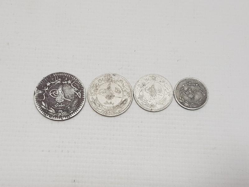 SULTAN MEHMET REŞAD DÖNEMİ 40-20-10-5 PARA TAM TAKIM PARA SETİ