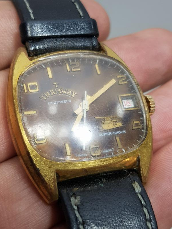 TRAMVAY MARKA TAKVİMLİ KOL SAATİ 