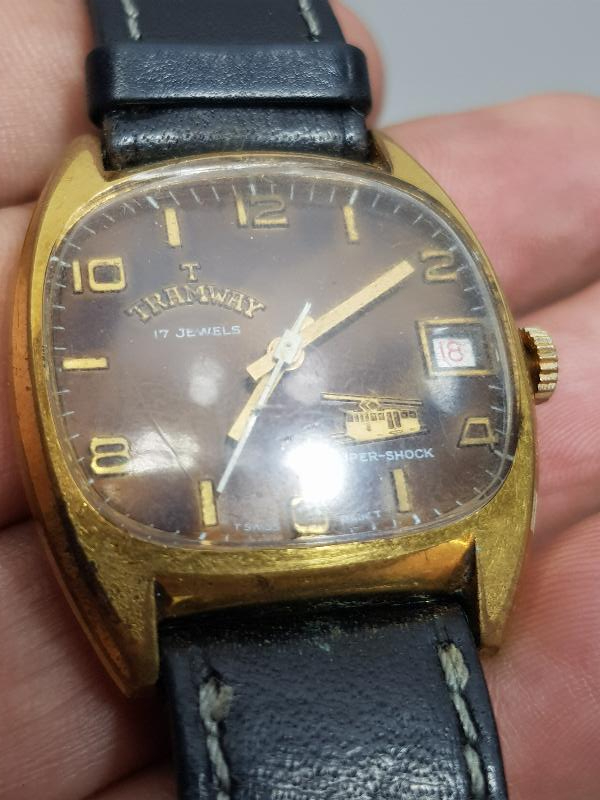 TRAMVAY MARKA TAKVİMLİ KOL SAATİ 