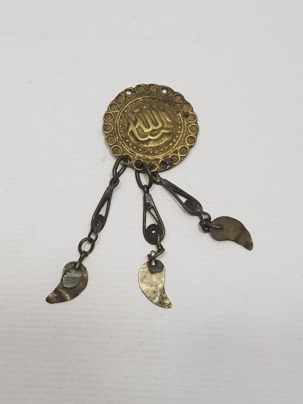 ÜZERİ OSMANLICA MAŞALLAH YAZILI FES SÜSÜ 