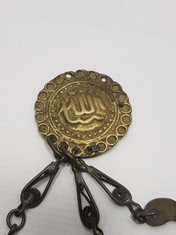 ÜZERİ OSMANLICA MAŞALLAH YAZILI FES SÜSÜ 