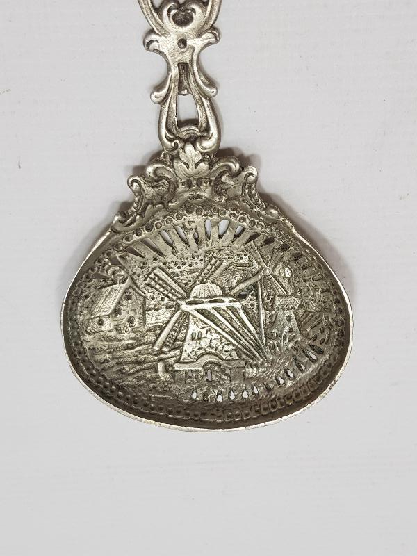 YELKENLİ VE DEĞİRMEN GÖRSELLİ GÜMÜŞ DUVAR KAŞIĞI