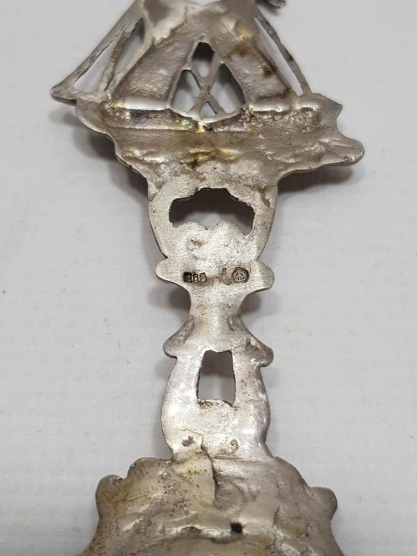 YELKENLİ VE DEĞİRMEN GÖRSELLİ GÜMÜŞ DUVAR KAŞIĞI