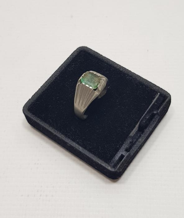 YEŞİM TAŞLI ANTİKA GÜMÜŞ YÜZÜK