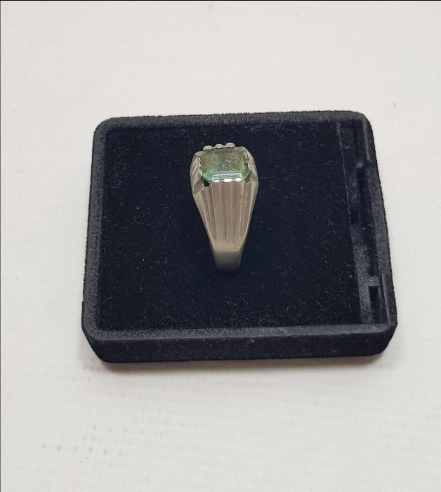 YEŞİM TAŞLI ANTİKA GÜMÜŞ YÜZÜK