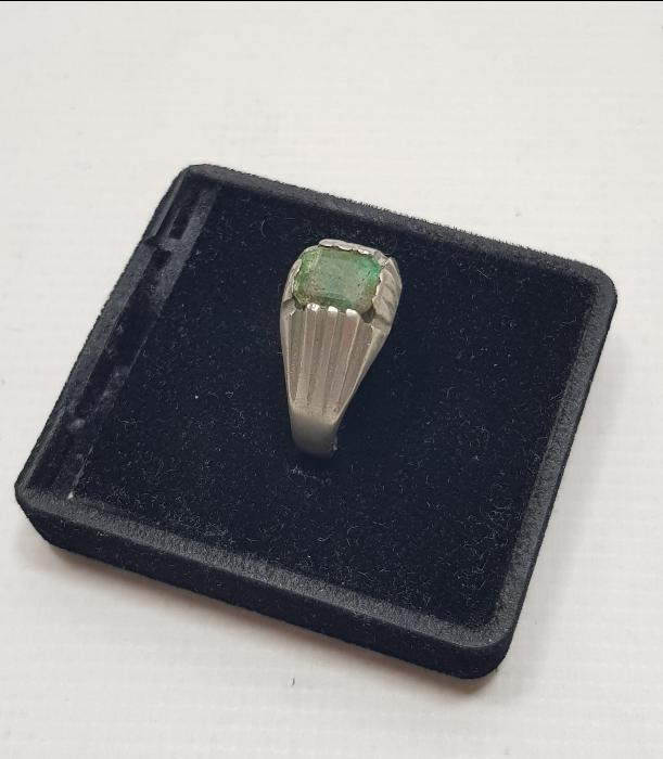 YEŞİM TAŞLI ANTİKA GÜMÜŞ YÜZÜK