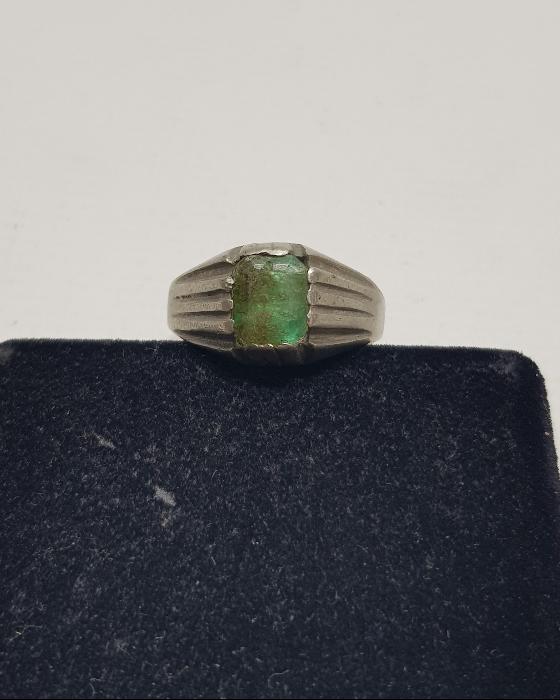 YEŞİM TAŞLI ANTİKA GÜMÜŞ YÜZÜK