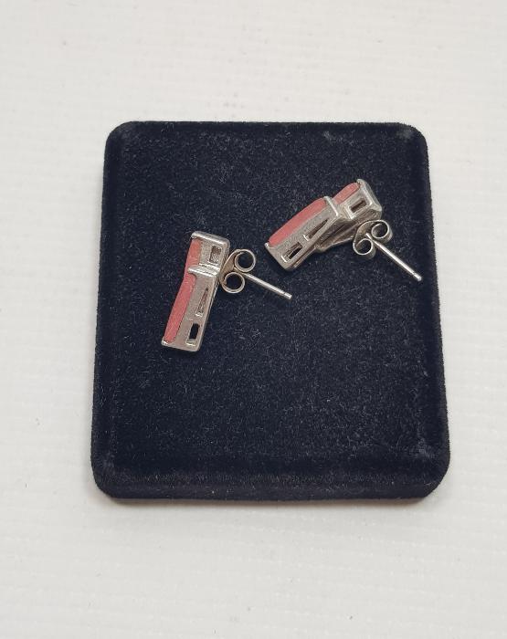 YILDIZ TAŞLI GÜMÜŞ KÜPE