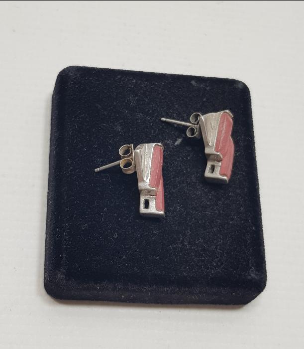 YILDIZ TAŞLI GÜMÜŞ KÜPE