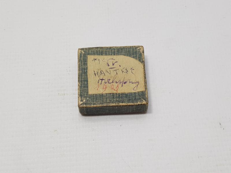 1921 TARİHLİ KUTUSUNDA YÜKSEK ATLAMA SPOR MADALYASI 