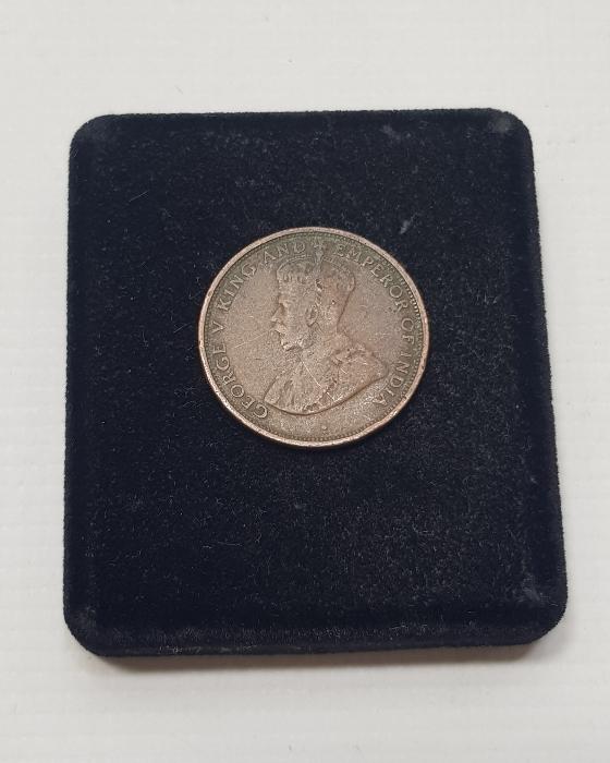 1926 İNGİLİZ SÖMÜRGESİ SEYLAN 1 CENT BAKIR PARA