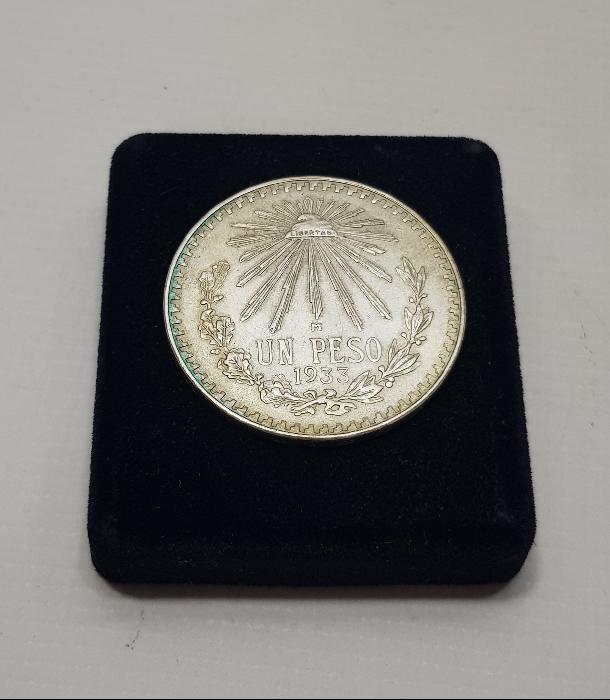 1933 MEKSİKA GÜMÜŞ 1 PESO 