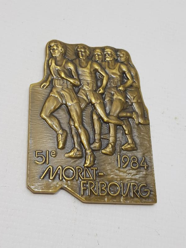 1984 TARİHLİ ÜÇ BOYUTLU KOŞU MADALYASI 