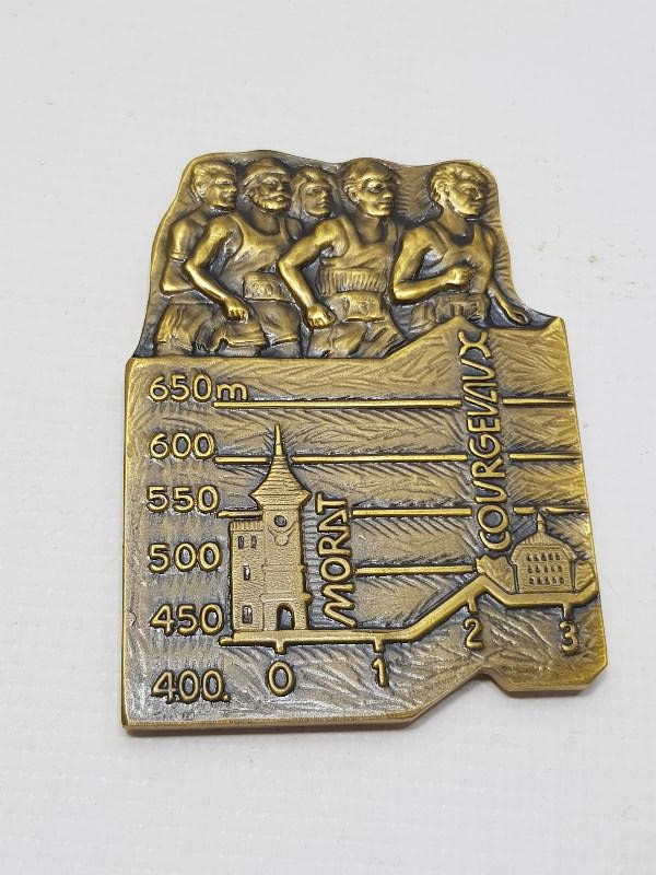 1984 TARİHLİ ÜÇ BOYUTLU KOŞU MADALYASI 