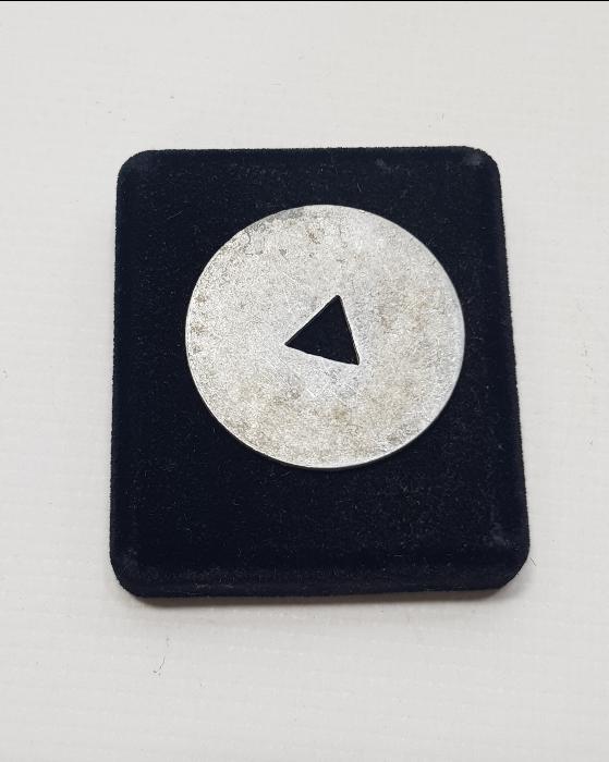 OSMANLICA YAZILI ZEYTİN TOPLAMA JETONU