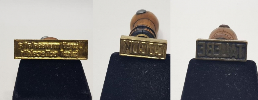 TC DEVLET DEMİRYOLLARI NADİR ÜCRET TAHSİLAT, TALEBE VE ÇOCUK YAZILI MÜHÜR LOTU