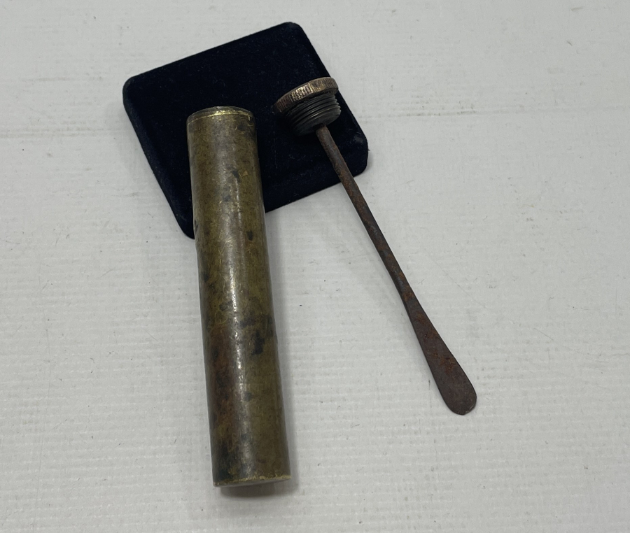 1. DÜNYA SAVAŞI DÖNEMİ ÇOK NADİR DAMGALI ENFİELD TÜFEK YAĞDANLIĞI