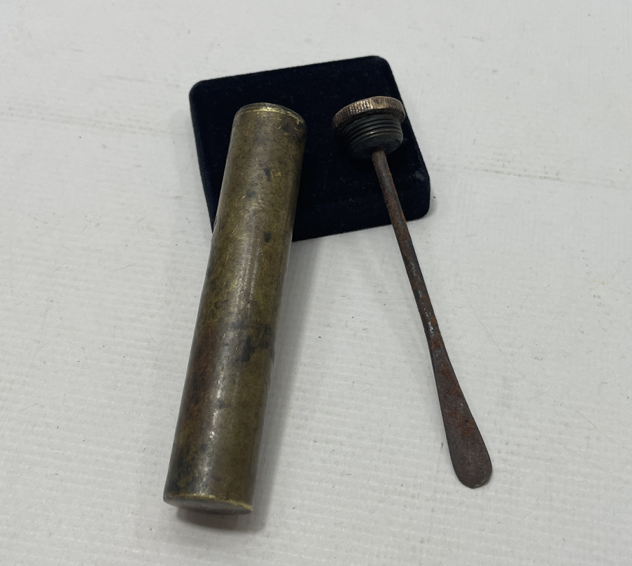 1. DÜNYA SAVAŞI DÖNEMİ ÇOK NADİR DAMGALI ENFİELD TÜFEK YAĞDANLIĞI