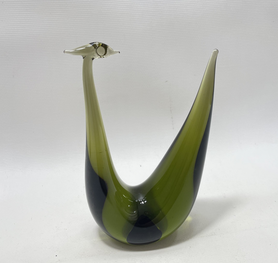 ALTI SANATÇI İMZALI BÜYÜK BOY CAM BİBLO