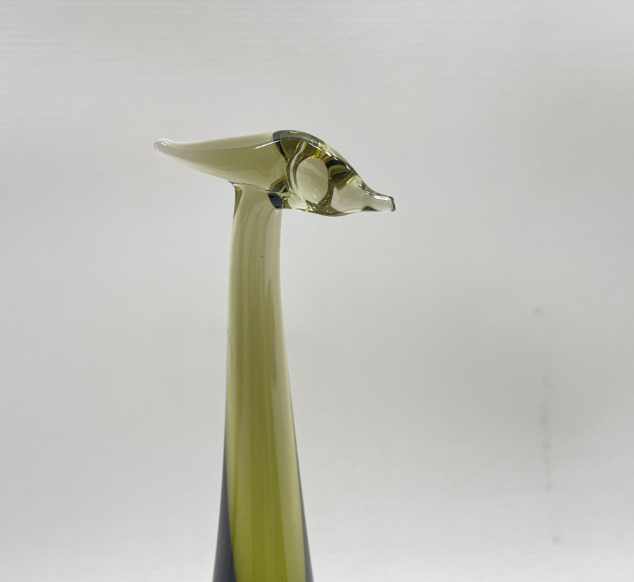 ALTI SANATÇI İMZALI BÜYÜK BOY CAM BİBLO