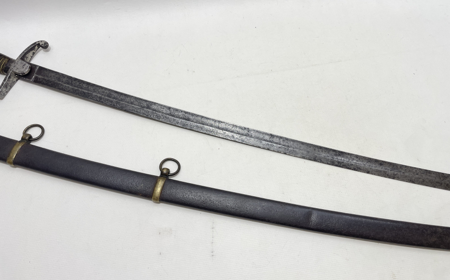 İKİ TARAFI İŞLEMELİ ÇOK NADİR OSMANLI SÜVARİ KILICI