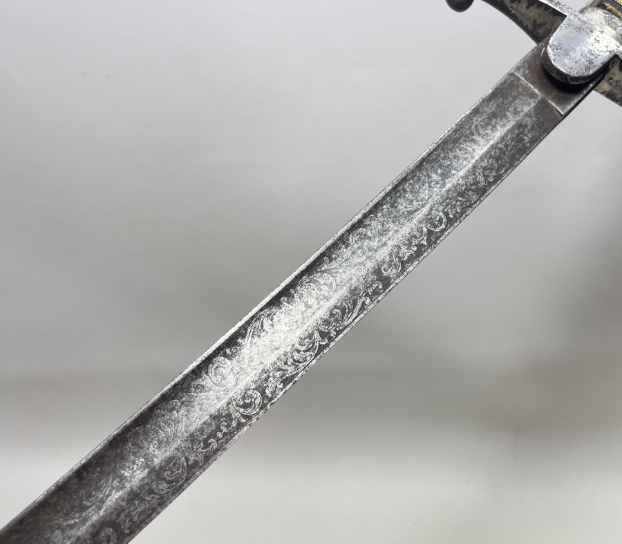 İKİ TARAFI İŞLEMELİ ÇOK NADİR OSMANLI SÜVARİ KILICI